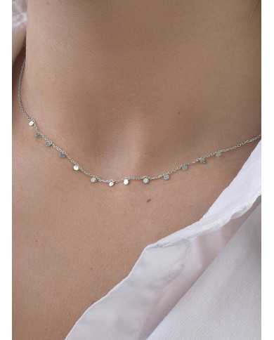 Cadena plata Alexandra