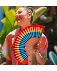 Abanico colores Arco Iris