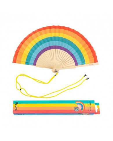 Abanico colores Arco Iris