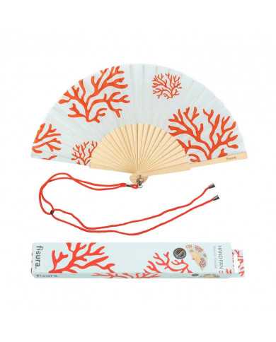 Abanico azul claro Coral
