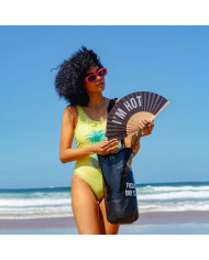 Abanico negro I'm Hot