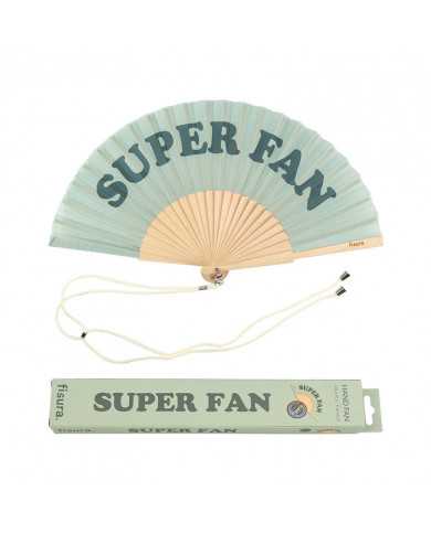 Abanico verde claro Super Fan
