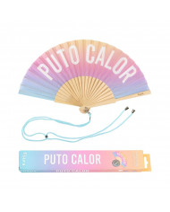 Abanico Puto calor degradado