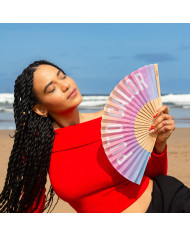 Abanico Puto calor degradado