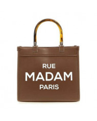 Bolso Icon mini tote marrón (Rue Madam)