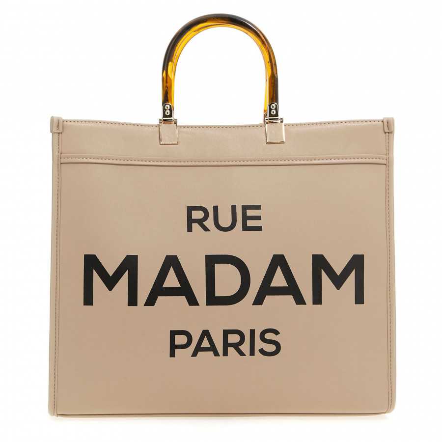 Bolso Icon tote color taupe (Rue Madam)