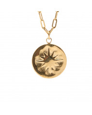 Collar acero dorado Oper Collar acero dorado Oper