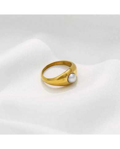 Anillo acero dorado Rolling Anillo acero dorado Rolling