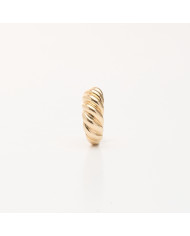 Anillo dorado de acero Lut