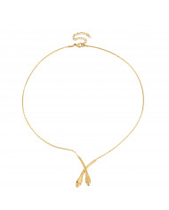 Collar acero dorado Sicilia Collar acero dorado Sicilia