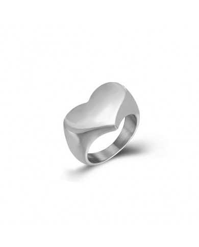 Anillo acero Cuore Anillo acero Cuore