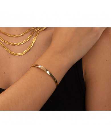 Pulsera acero dorada Sown Pulsera acero dorada Sown