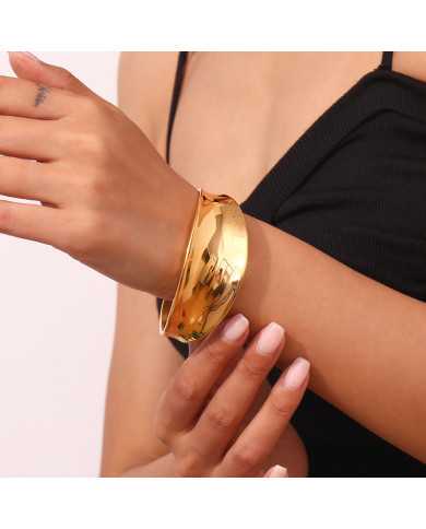 Pulsera Acero Dorada Luminis Pulsera Acero Dorada Luminis