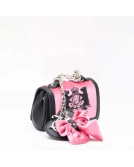 Bolso pequeño tercipelo fucsia claro Elsa