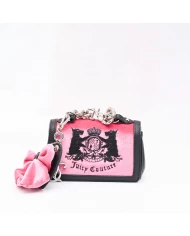 Bolso pequeño tercipelo fucsia claro Elsa