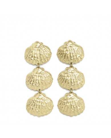 Pendientes Oceana dorados