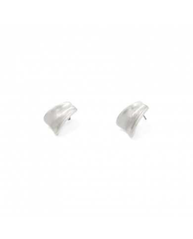 Pendientes Loy plateados
