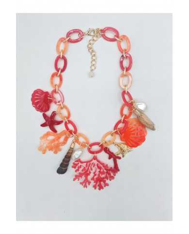 Collar Bruna naranja