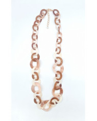 Collar coral naranja