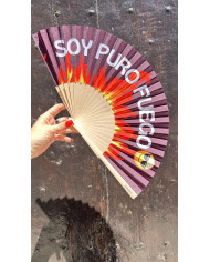 Abanico Soy puro fuego Abanico Soy puro fuego