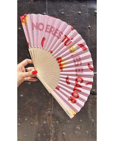 Abanico - No eres tú, es el calor