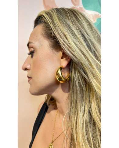 Pendientes Clara dorados