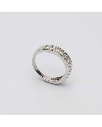 Anillo Plata medio criconitas Brilli