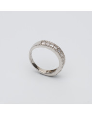Anillo Plata medio criconitas Brilli