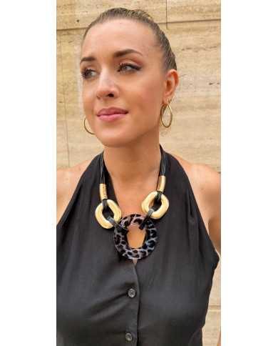 Collar King animal print