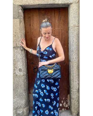 Bolso tote mediano Minerva negro (Rue Madam)