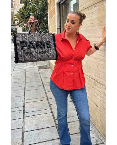 Bolso tote Forest en negro (Rue Madam) Bolso tote Forest en negro (Rue Madam)