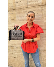 Bolso mini tote Forest negro (Rue Madam) Bolso mini tote Forest negro (Rue Madam)