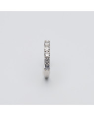 Anillo plata circonitas Bum