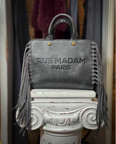 Bolso Rocker tote negro (Rue Madam)