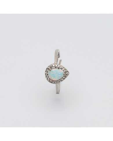 Anillo plata circonitas piedra natural Sisi Anillo plata circonitas piedra natural Sisi