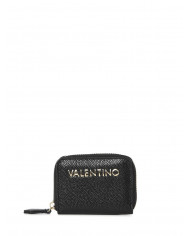 Monedero Bette mini negro dorado by Valentino