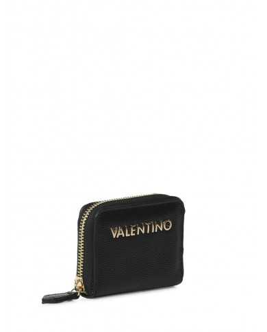 Monedero Bette mini negro dorado by Valentino