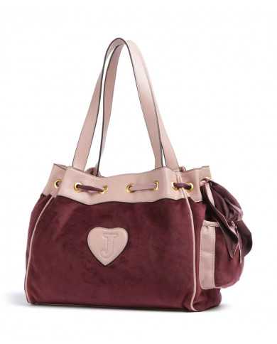 Bolso tote Alice burdeos/rosa by Juicy Couture