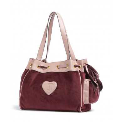 Bolso tote Alice burdeos/rosa by Juicy Couture