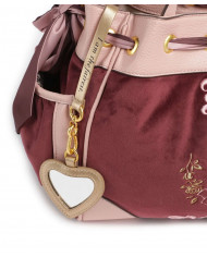Bolso tote Alice burdeos/rosa by Juicy Couture