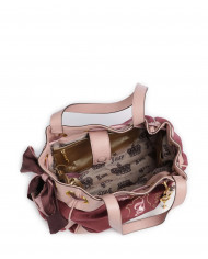 Bolso tote Alice burdeos/rosa by Juicy Couture