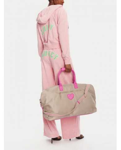 Bolsa Aurora fin de semana beige/rosa by Juicy Couture