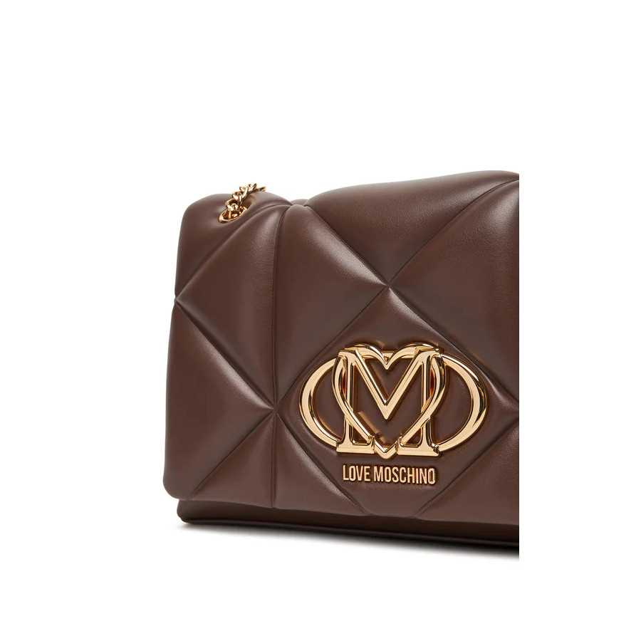 Bolso mediano Emma chocolate by Love Moschino