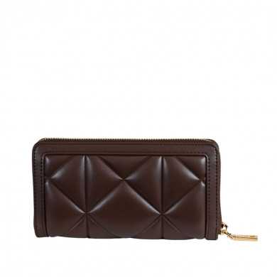 Billetero XL marrón chocolate Emma by Love Moschino