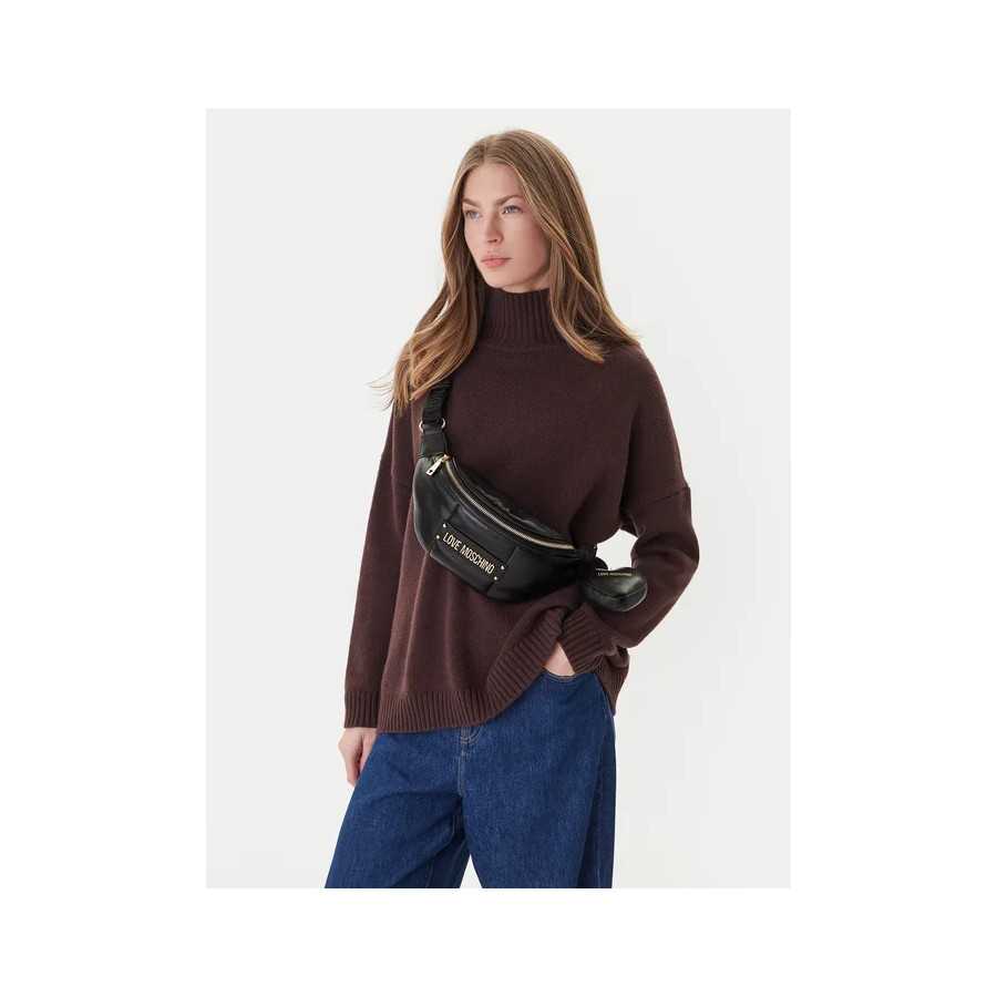 Riñonera negra Emma by Love Moschino