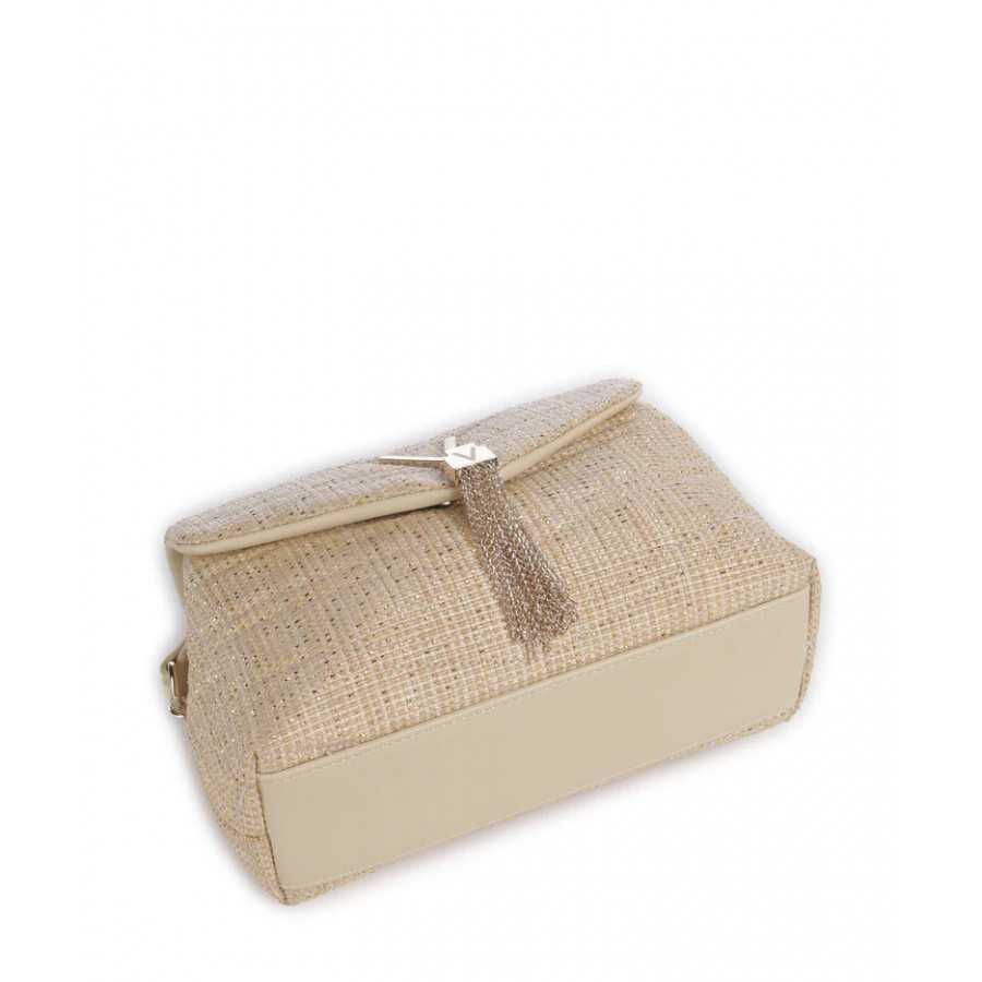 Bolso Rai beige brillante by Valentino