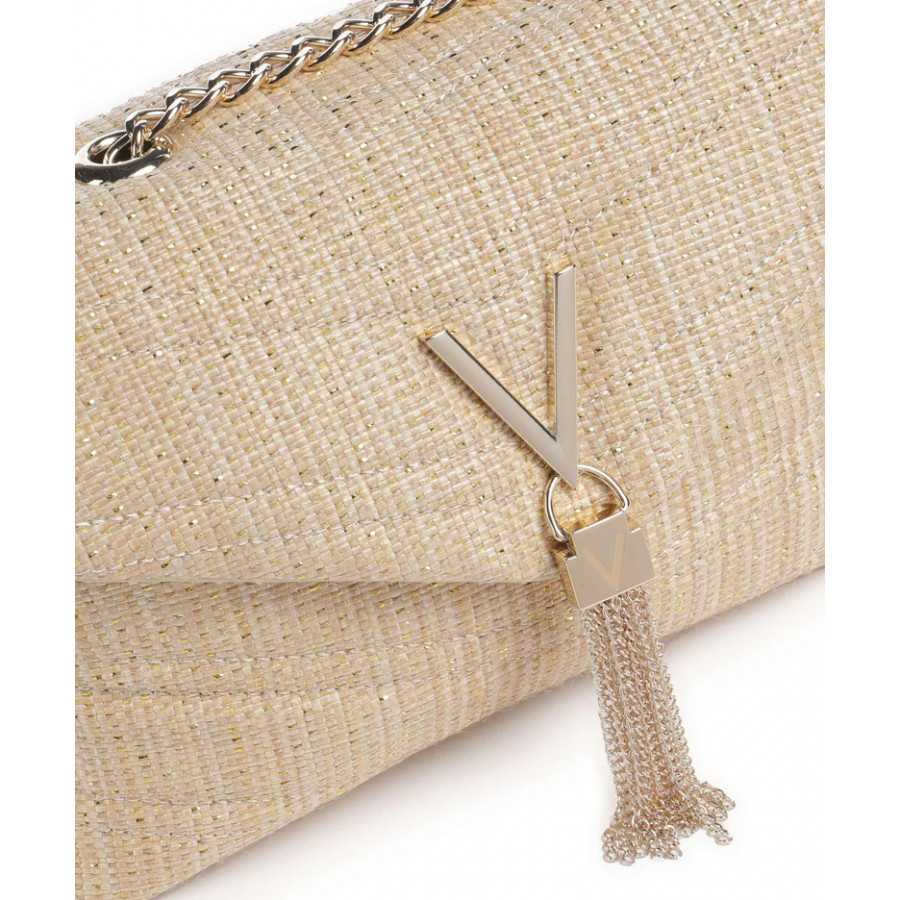 Bolso Rai beige brillante by Valentino