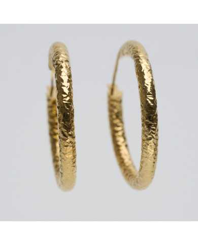 Aros dorados acero Piuv