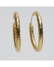 Aros dorados acero Piuv