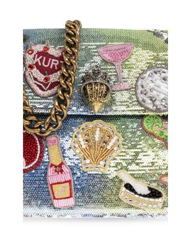 Bolso hombro Sequin Kensington by Kurt Geiger